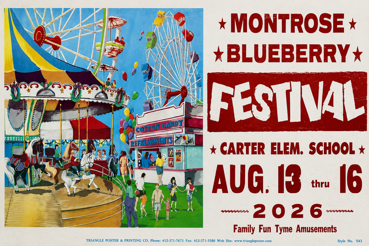 Montrose Blueberry Festival Returns Aug. 13–16 with Carnival Rides and Family Fun