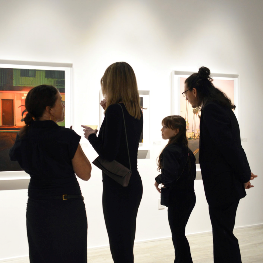 Opening night of Yigal Ozeri’s “Photorealism” exhibition at Lilienthal Gallery in Knoxville