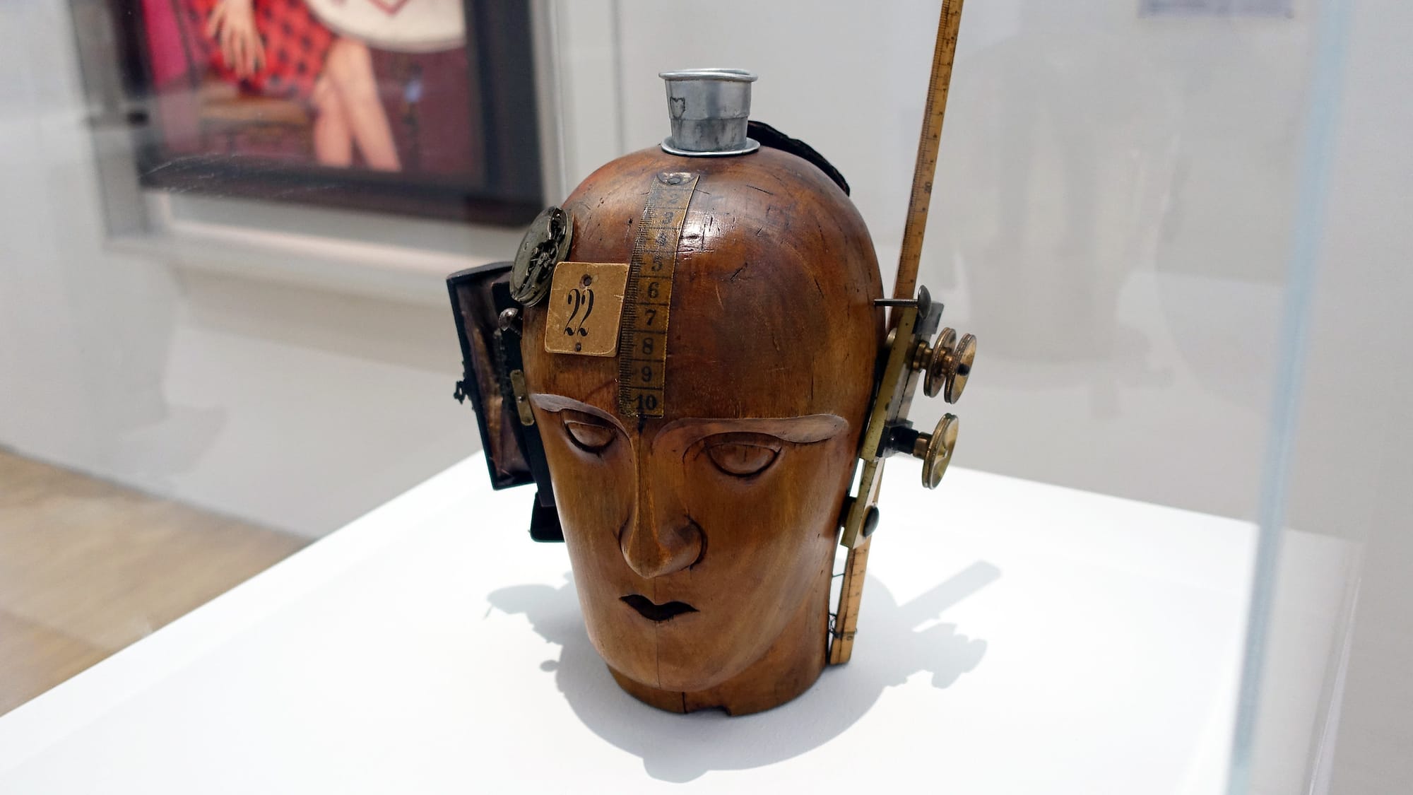Raoul Hausmann, "Mechanical Head (Spirit of Our Age)", 1919 – a provocative assemblage of everyday objects.