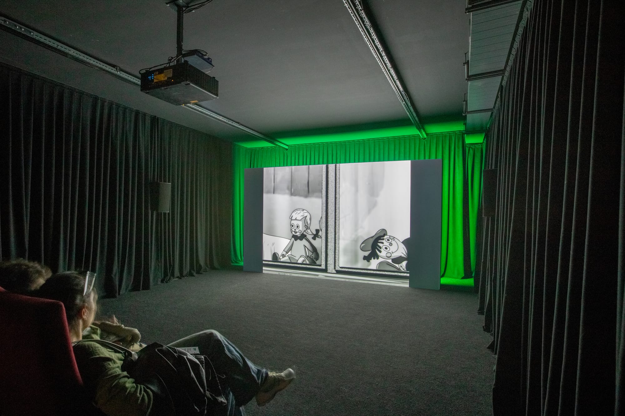 Haig Aivazian’s animated videos follows young adults and children left to confront darkness.