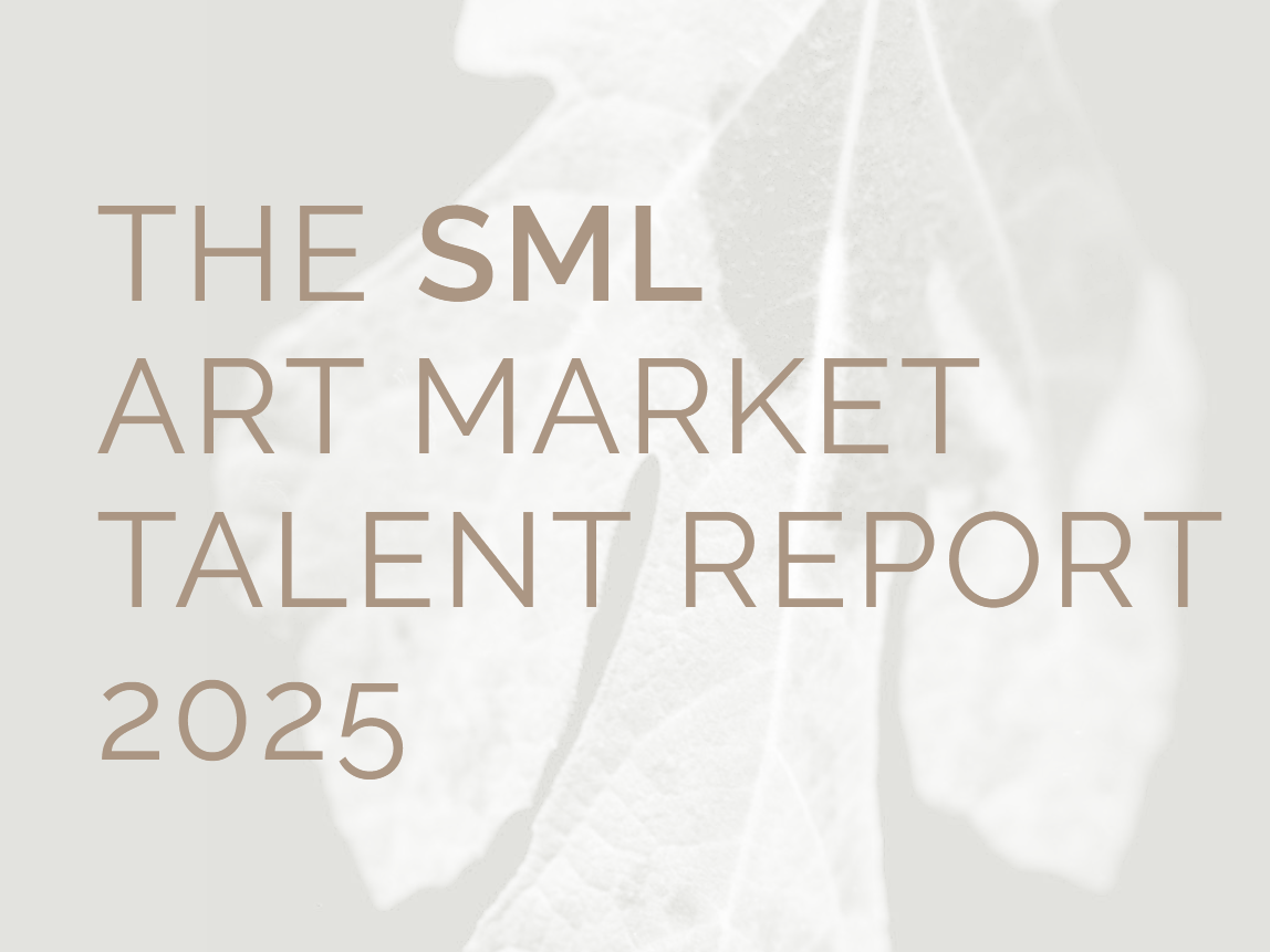 The latest SML Art Market Talent Report 2025 reveals a growing pay crisis in the art world.