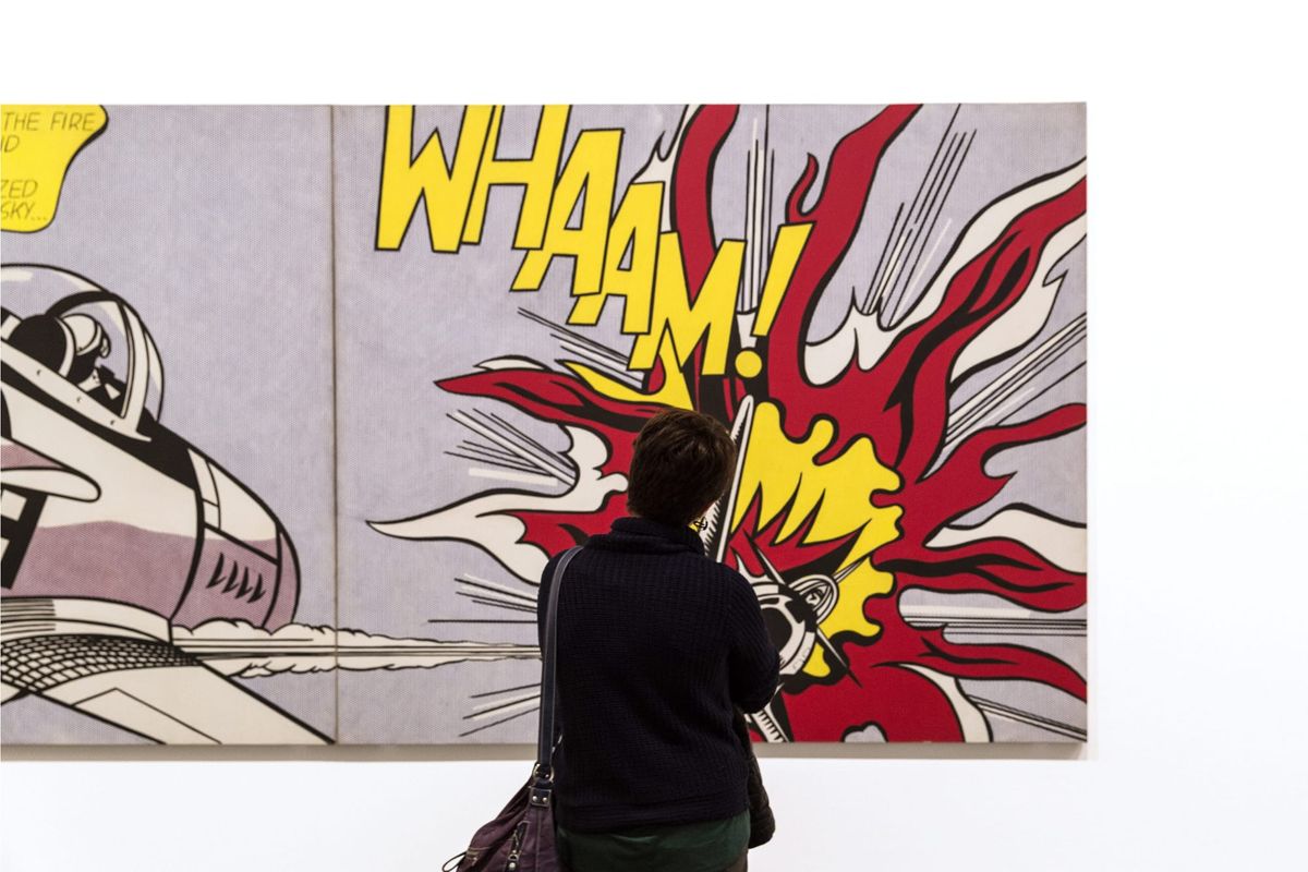 Forty works by Roy Lichtenstein are heading to auction in Sotheby's