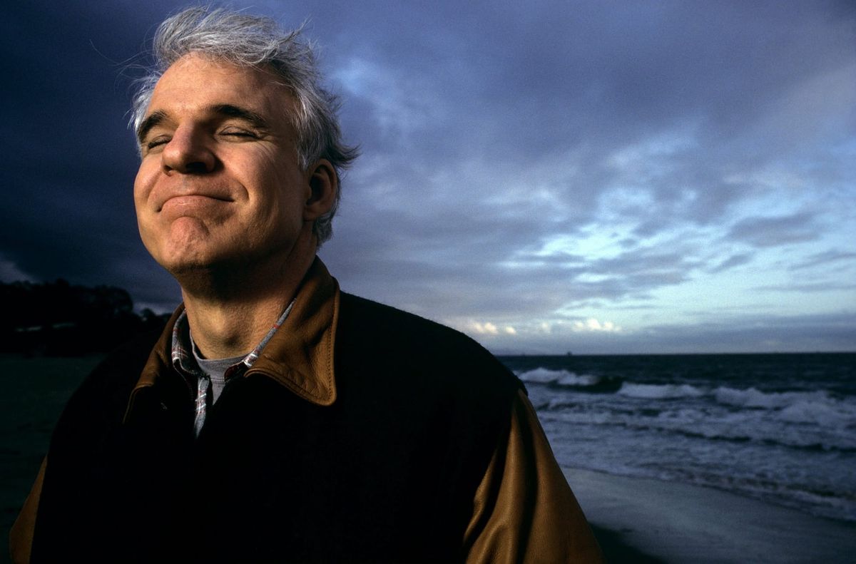 Portrait of Steve Martin, actor and art collector, promoting the reopening of The Frick Collection after its $220M renovation