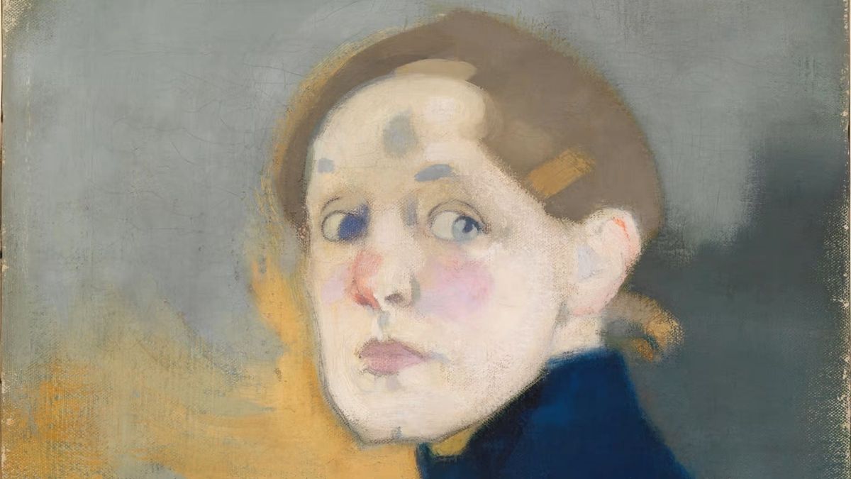 Helene Schjerfbeck, Self-Portrait (1912), oil on canvas, Finnish National Gallery / Ateneum Art Museum, Helsinki.