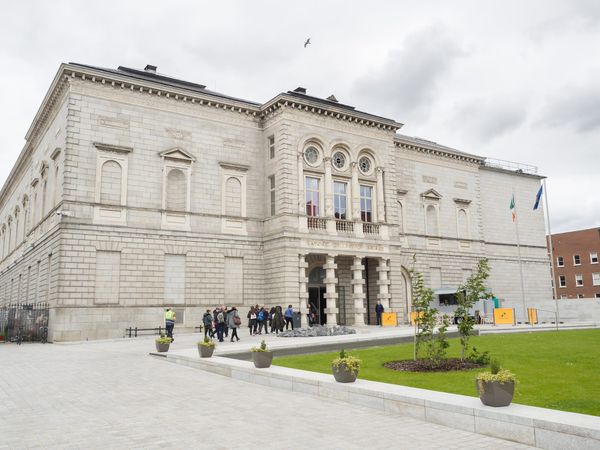 A view of the National Gallery of Ireland.