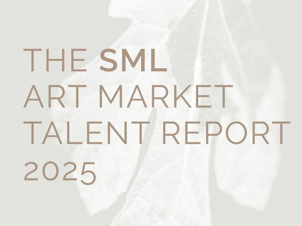 The latest SML Art Market Talent Report 2025 reveals a growing pay crisis in the art world.