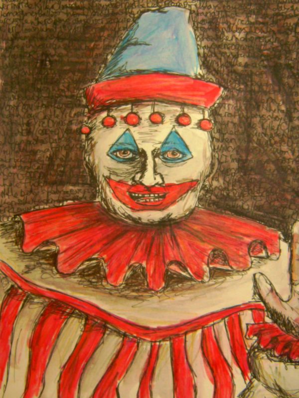 Pogo the Clown painting by serial killer John Wayne Gacy
