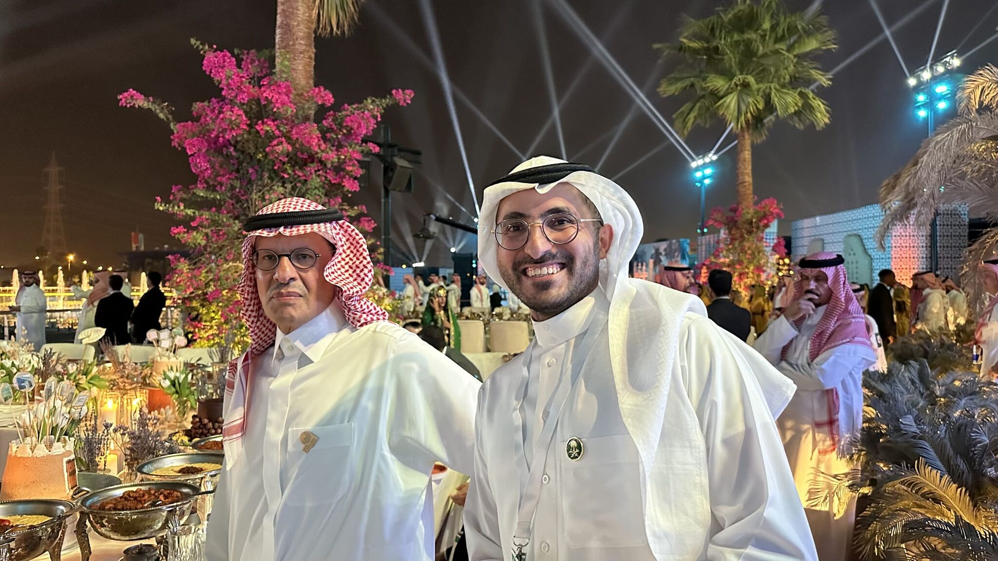 Muhanad Alhassoun with HRH Prince Abdulaziz bin Salman bin Abdulaziz Al Saud, Minister of Energy