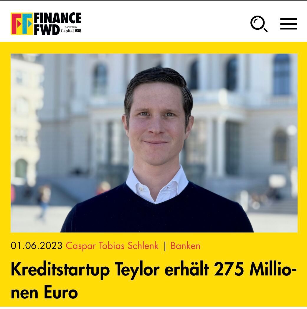 Teylor raises €275m (Finance Forward)