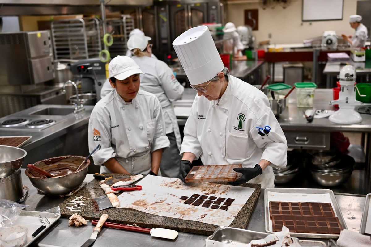 At CCSF's Downtown Center, a Pastry Class Savors Its Last Semester