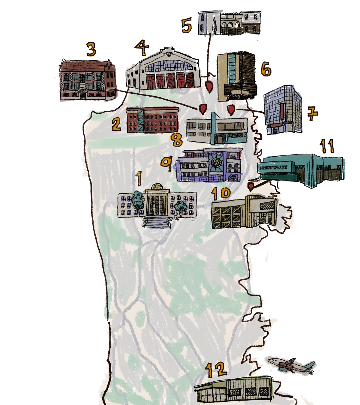 City College Centers: Then and Now