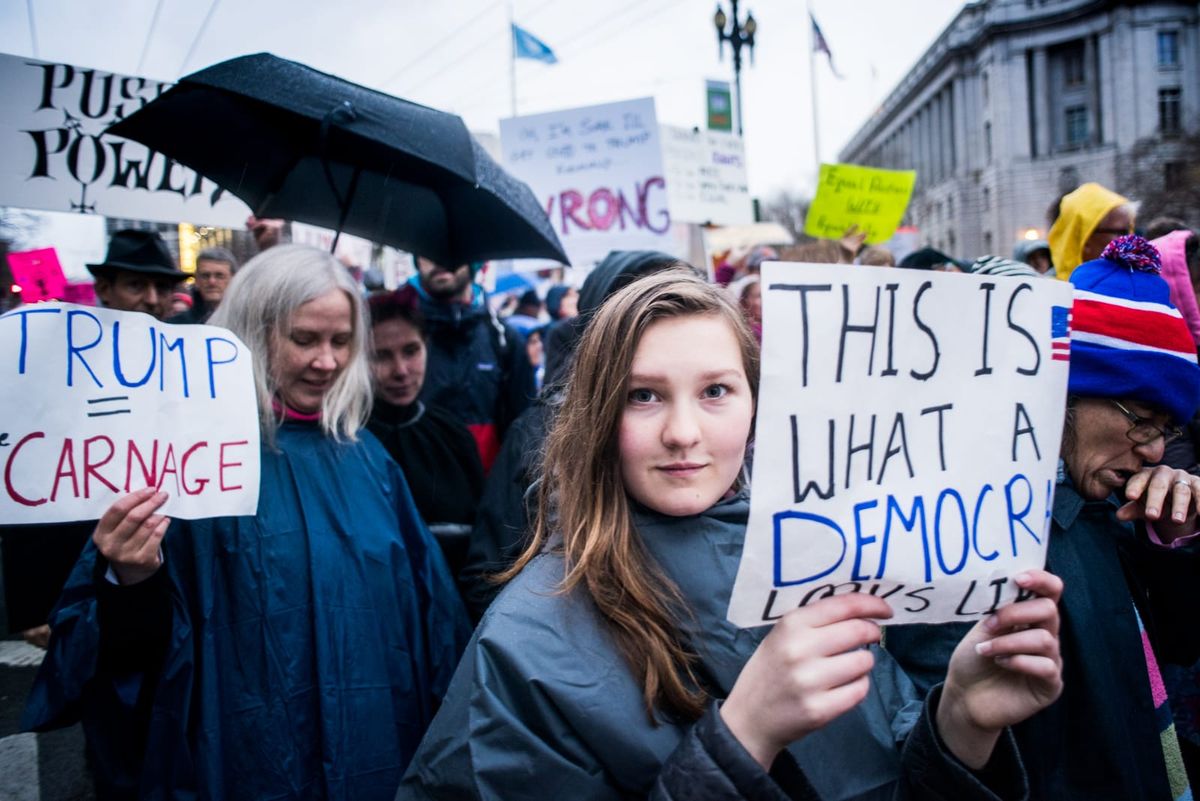 The City College community banded together and joined the resistance