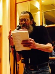 Local beat poetry legend Q.R. Hand visits campus