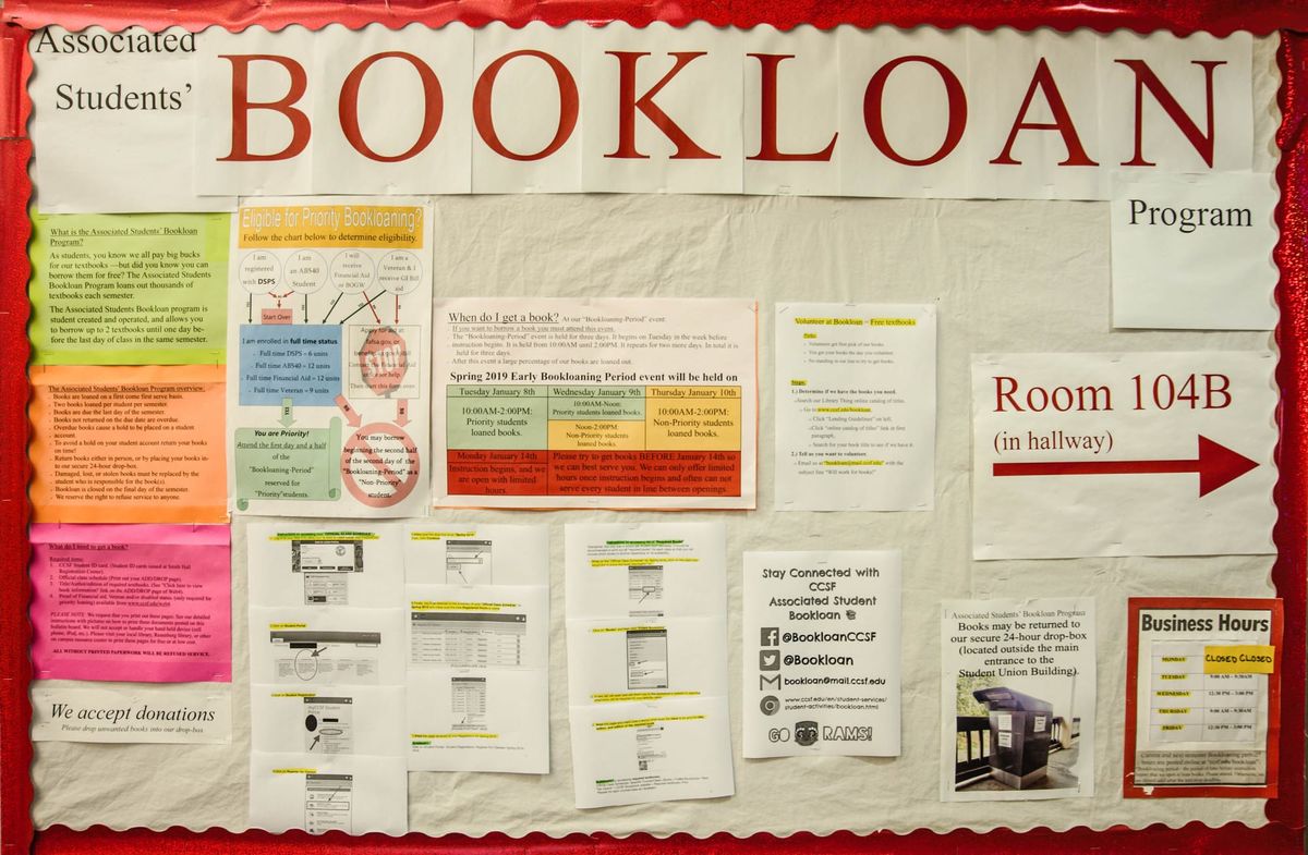 Student Bookloan Program helps students save money on textbooks