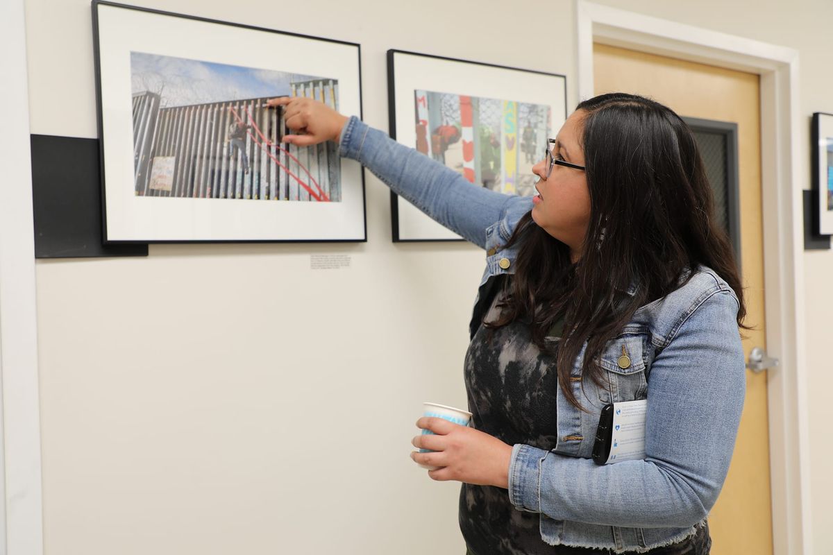 Journalism Department hosts a Photo Exhibit on the Struggle at the Tijuana border with the US