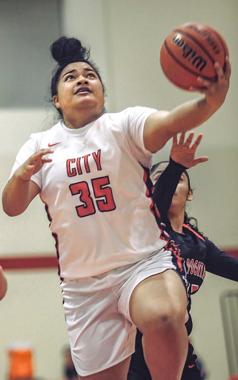 Lady Rams Smother Hawks 73-30