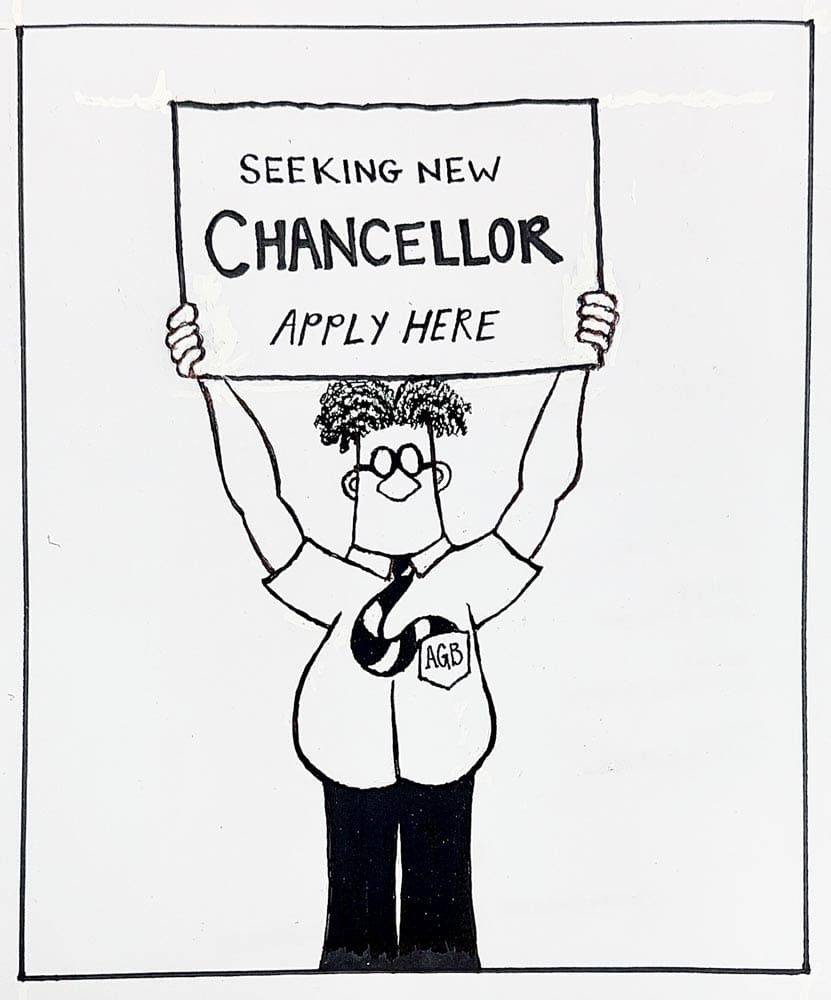 The Search for a Permanent Chancellor Begins