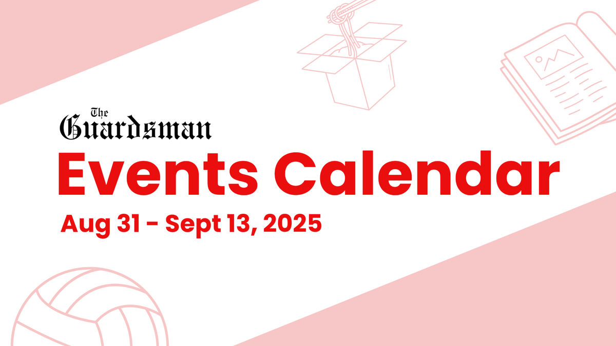 Events Calendar 8/31-9/13