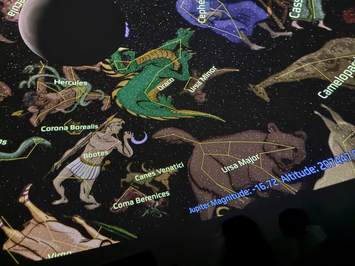 Inflatable Planetarium  Debuts with Moons of Jupiter Event