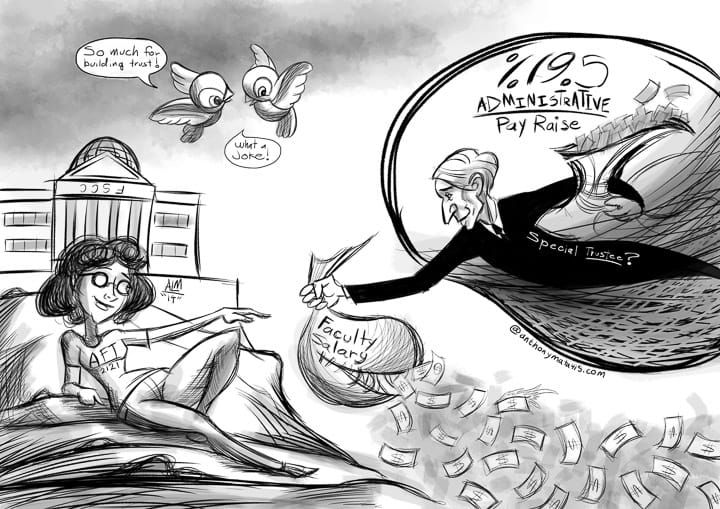 Distrust among faculty and administration deepens