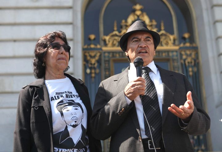 Memorial for Nieto underway