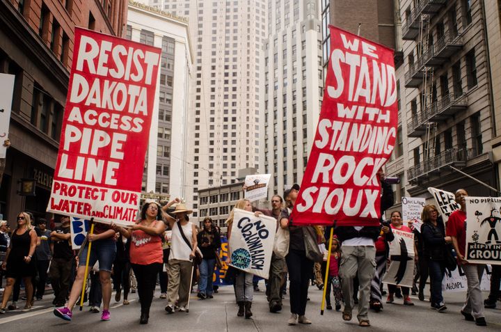City College joins pipeline protest