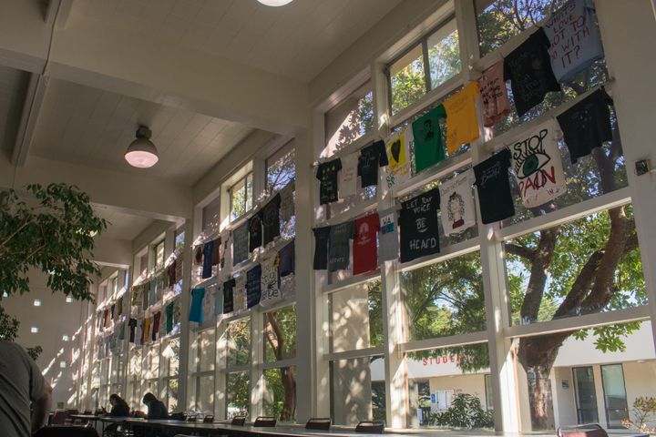 Amid a climate of skepticism, survivors of violence use t-shirts as a medium