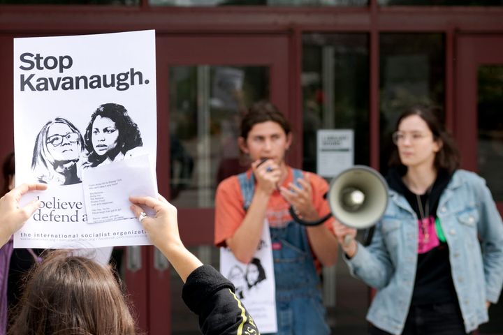 Students echo nationwide sentiments against Kavanaugh