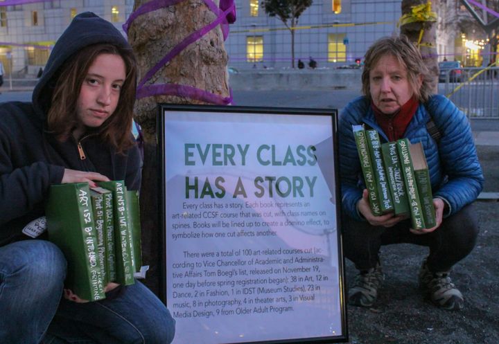 CCSF Activists Strive for Support at the Arts and Education Resource Fair