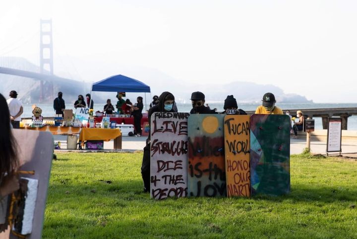 California Highway Patrol Break Up a Peaceful Protest and a Wheelchair