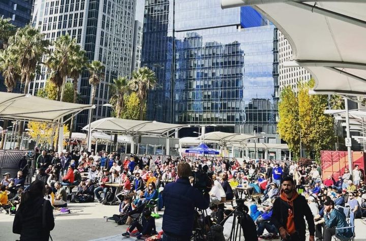 The City By The Bay Opens Its Heart to Soccer; Showcases World Cup Village in Union Square