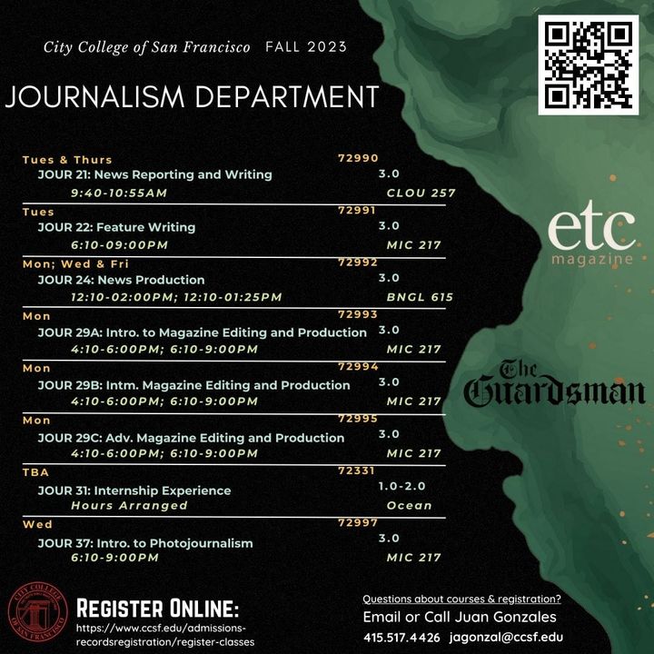 Register Now and Learn to Become an Award-Winning Journalist!