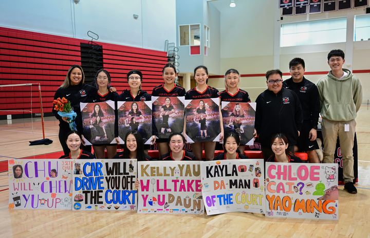 Photos: Undefeated Badminton Team Dominate Fresno on Sophomore Night