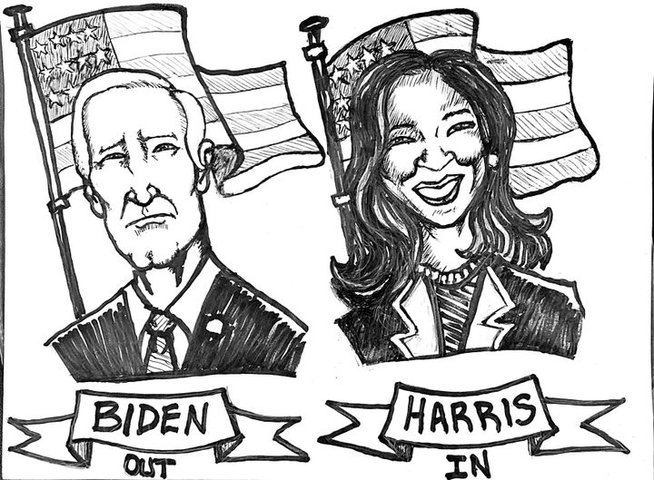 The 2024 Presidential Election; Joe Biden Drops Out and Kamala Harris Becomes the  De Facto Nominee