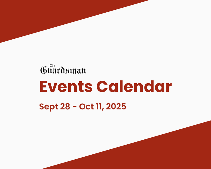 Events Calendar 9/28-10/11