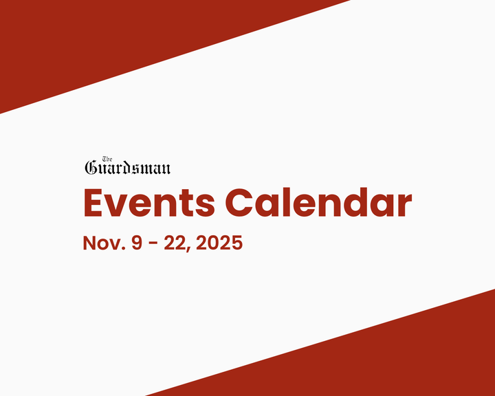 Events Calendar Nov. 9 - 22