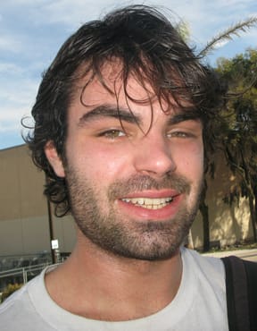 Florent Bee, 22 Biology Major “I would rate him five because so far I haven’t seen anything that would make me give him a better number.”