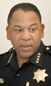 City College police Chief Andre L. Barnes