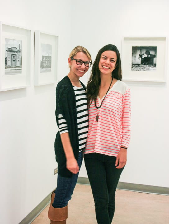 Julia Sperling and Beatriz Escobar