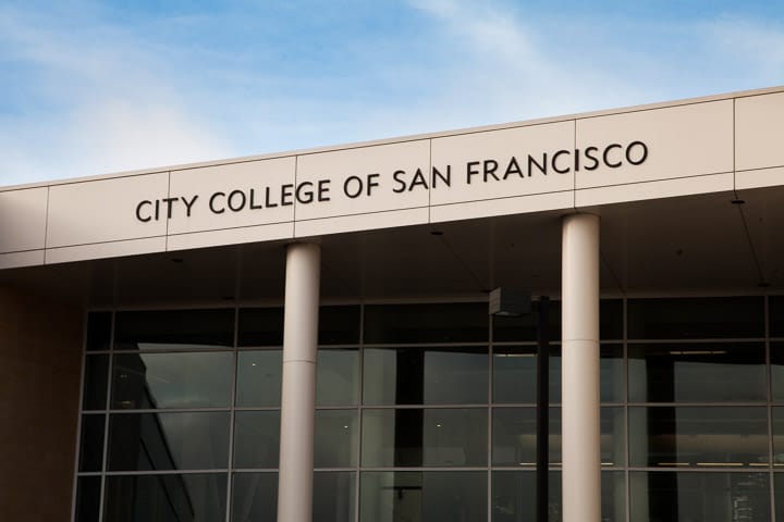 The front of the City College of San Francisco's Wellness Center on Ocean campus, Monday, Dec. 2, 2013. Photo by Santiago Mejia/The Guardsman