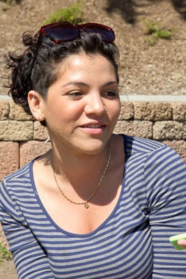 “I unfortunately don’t have that strong of an opinion on it. I got the email about it and then I saw the kid that got beat up, and that’s what made me feel really bad cause I’ve seen the police and I’ve seen him and he’s so tiny and he’s really frail. … It seemed like a bully situation. I’ve been to one of the protests before and the reason why I don’t keep track of them anymore is because I feel like they are futile. There is nothing that comes out of it and it doesn’t really feel like it’s a back and forth conversation,” said psychology student Jillian Silva Pereira, 24.