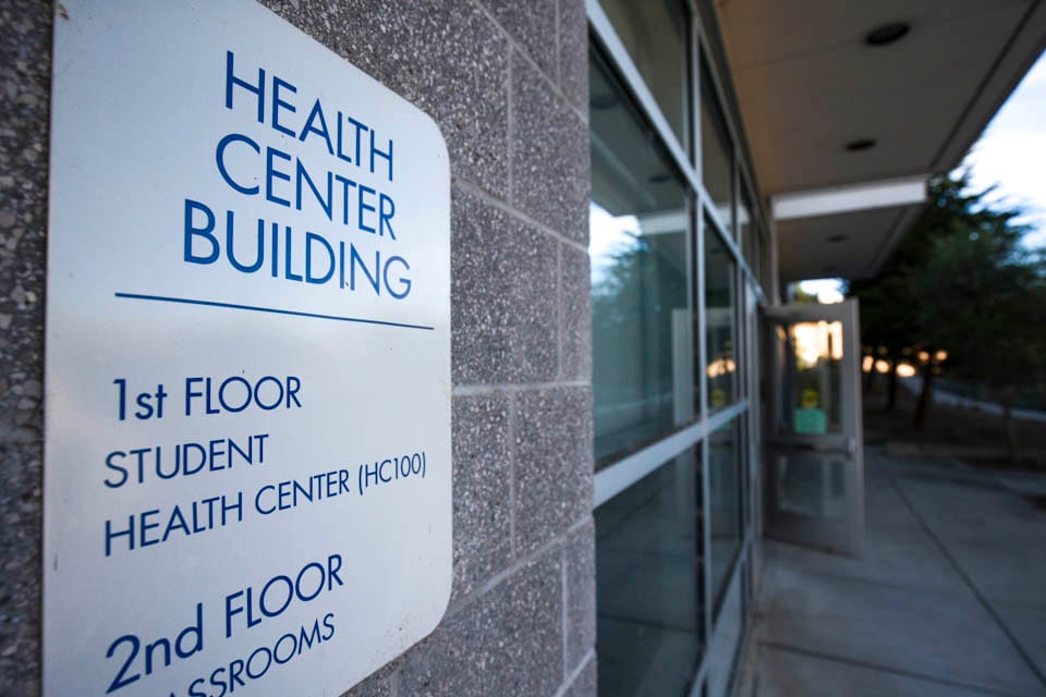 The Student Health Center located on the corner of Phelan Avenue and Judson Avenue at the Ocean Campus is currently screening all patients for Ebola. October 27, 2014 (Photo by Nathaniel Y. Downes )