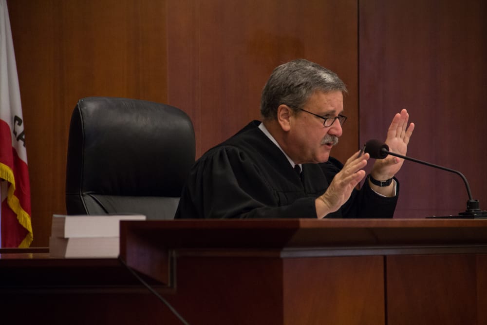 Judge Curtis Karnow (archive photo) by Khaled Sayed.