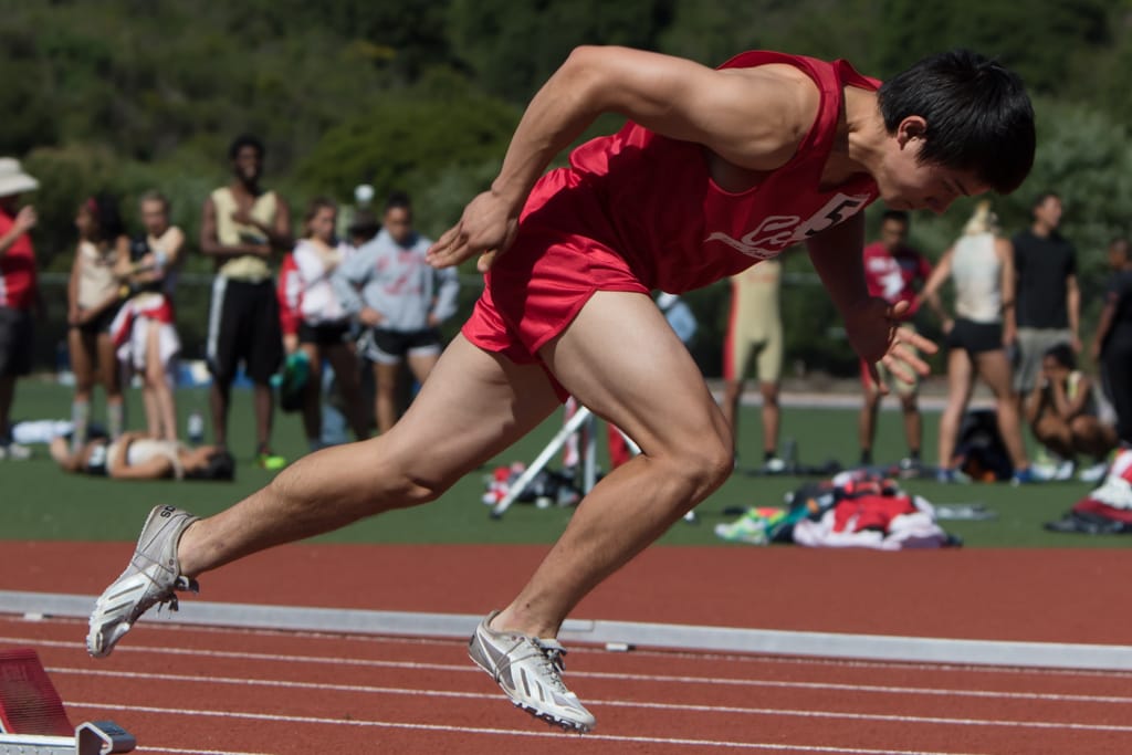 Rams’s Track and Field, Maurice Compton Invitational Oakland, Sat., Apr. 10. Photo by Peter Wong 