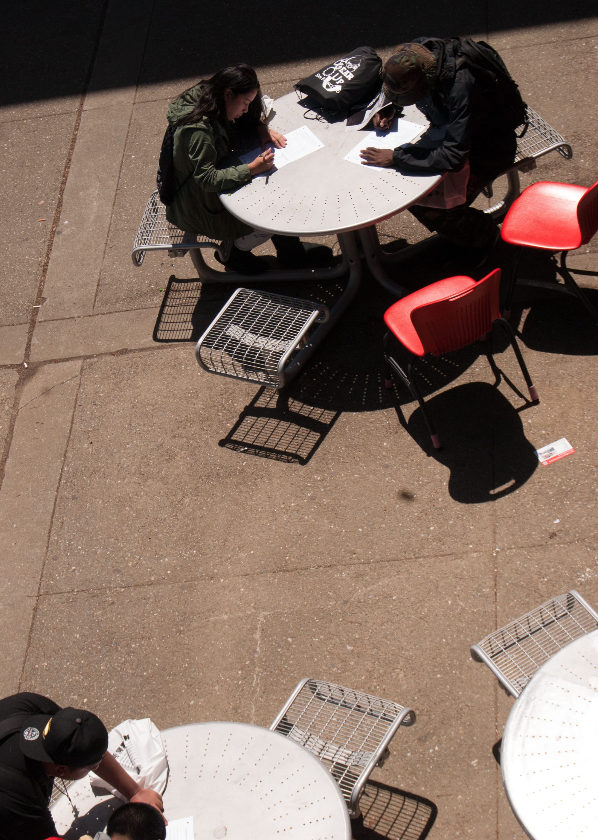 High school students from SFUSD schools participate in Frisco Day at the Amphitheater, Ocean Campus on Friday, April 24. (Photo by Franchon Smith) 