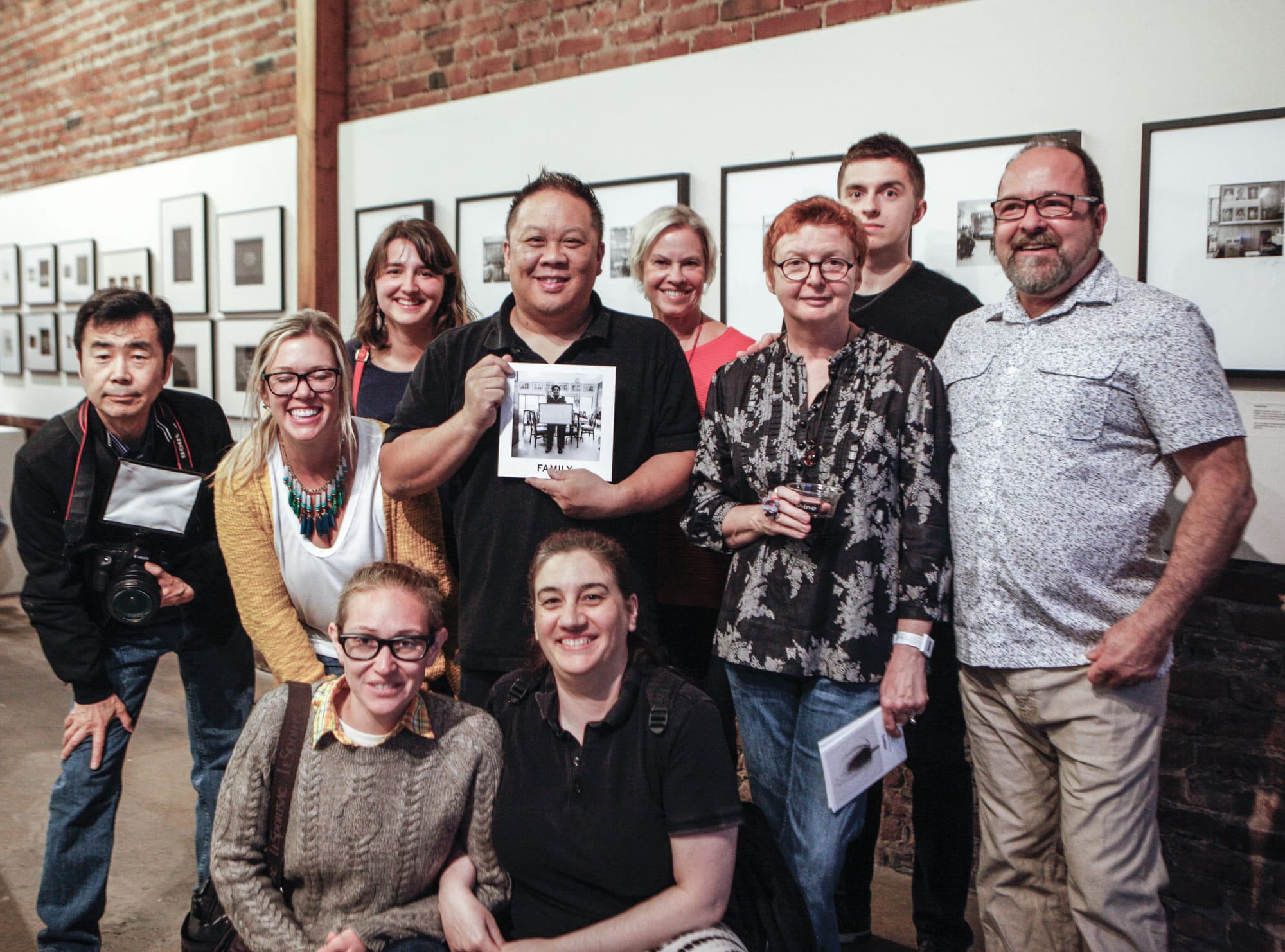 Members of the 81 Bees display their images at RayKo Photo center and gallery on Wednesday, Sept. 23, 2015. (Photo by Franchon Smith/The Guardsman)