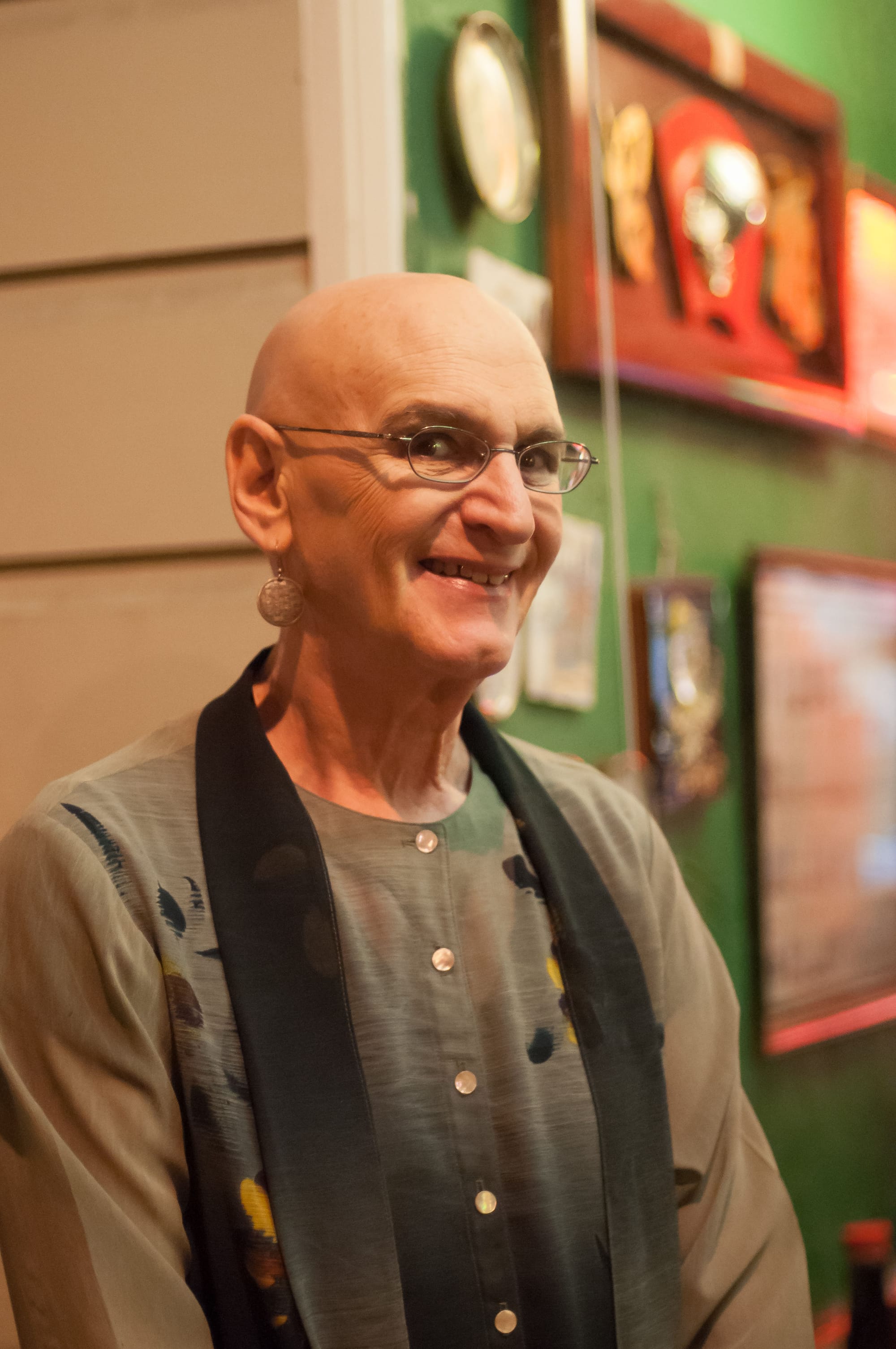 City College Music Department professor Bob Davis, on Monday Nov. 16th 2015. (Photo by Otto Pippenger/The Guardsman)