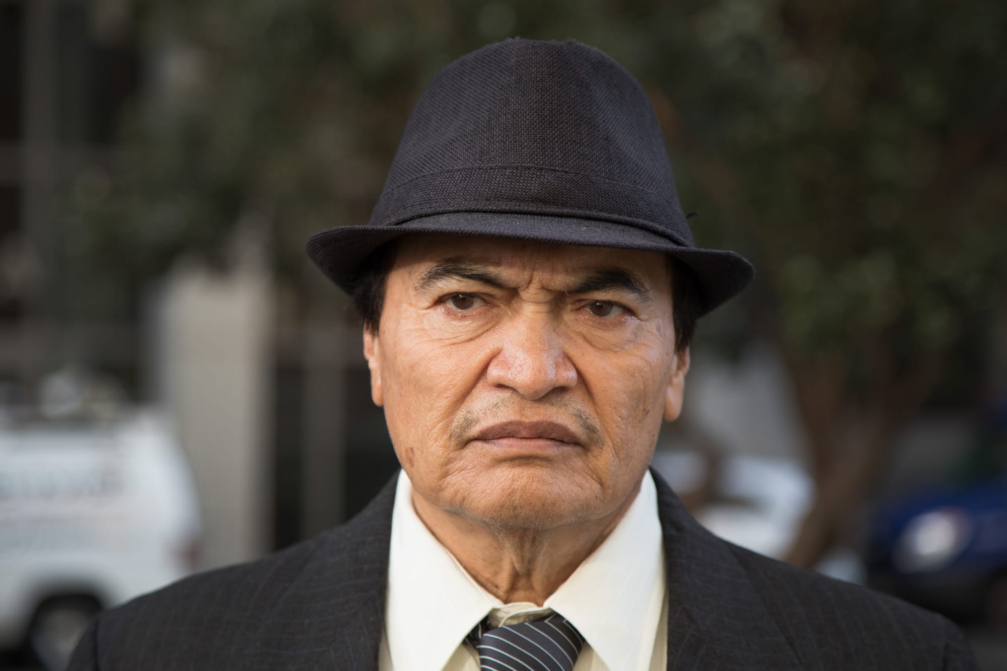 Refugio Nieto, father of Alex Nieto, at the Justice for Alex Nieto rally on March 1, 2016. (Photo by Gabriella Angotti-Jones / The Guardsman)