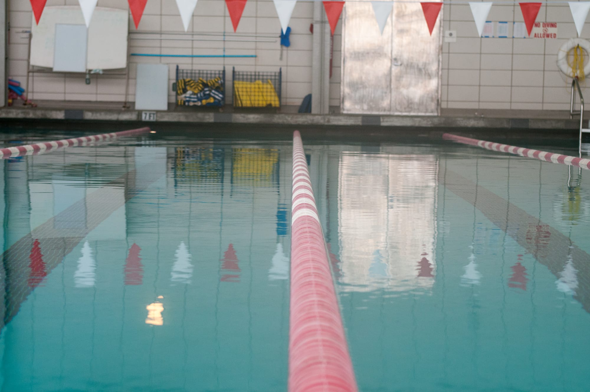 The Wellness Center swimming pool will be open for summer classes. (Photo by Franchon Smith/The Guardsman