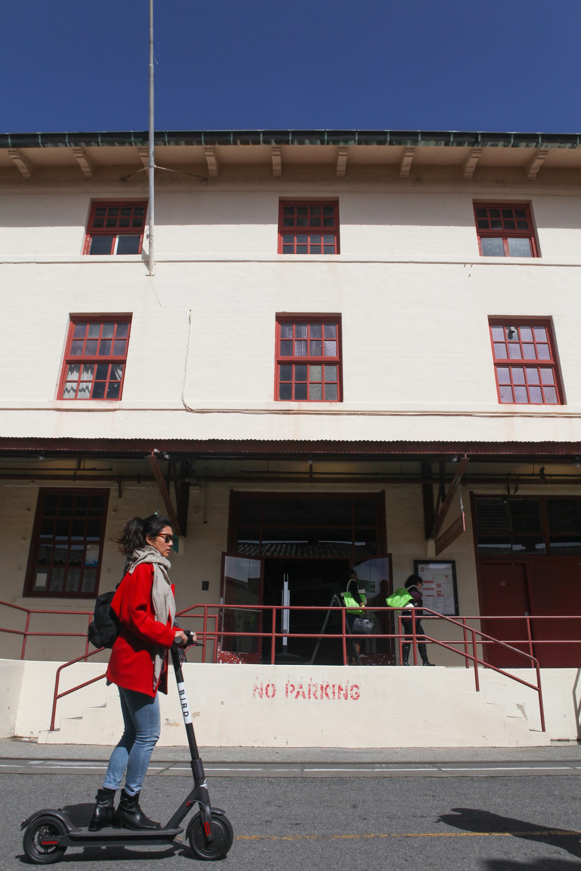 City College's Fort Mason Campus at Marina Blvd Larndmark Building B on April 7, 2018. (Photo by Cassie Ordonio)
